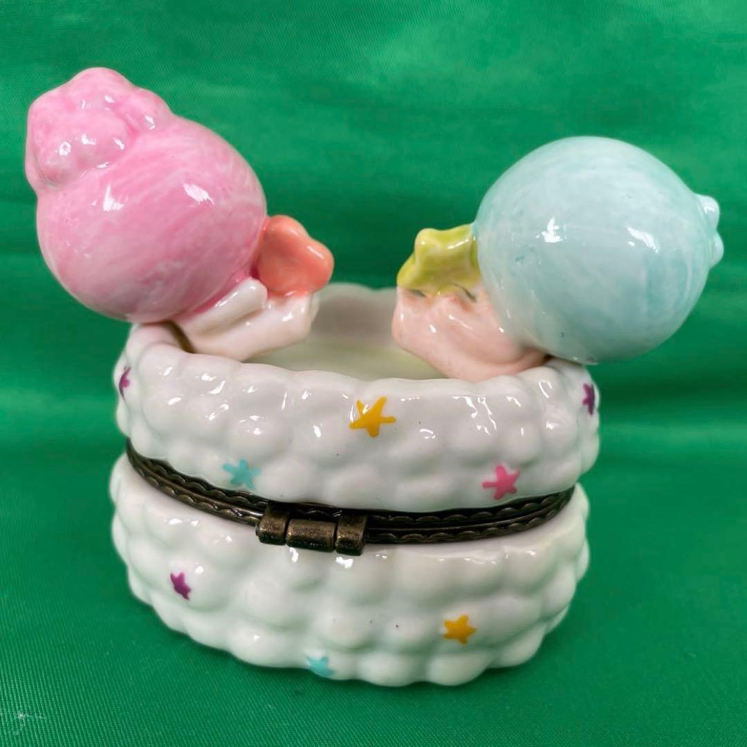 サンリオ リトルツインスターズ 陶器製ジュエリーケース キキララ