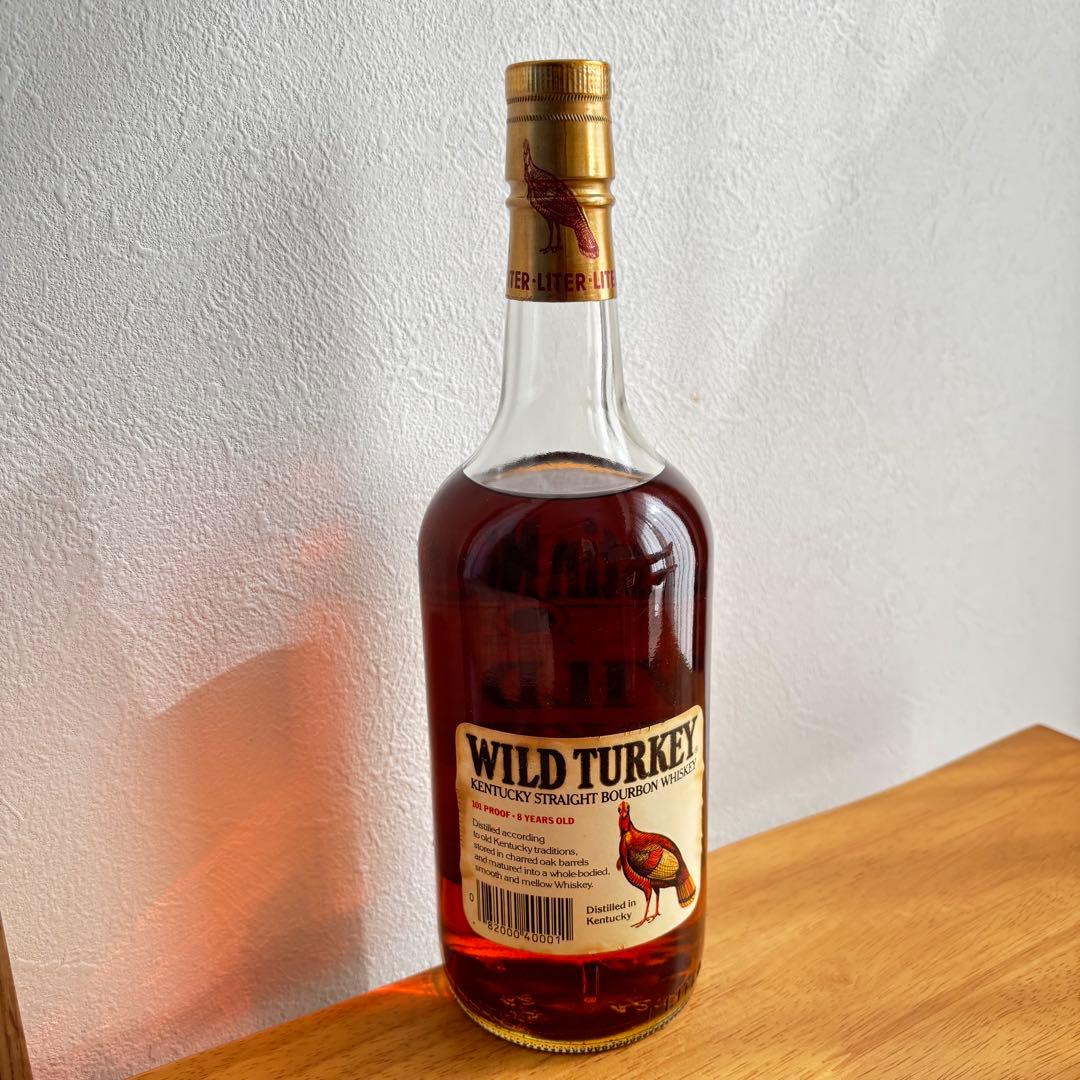古酒WILD TURKEY 101Proof 8Years Old 1L 箱入り