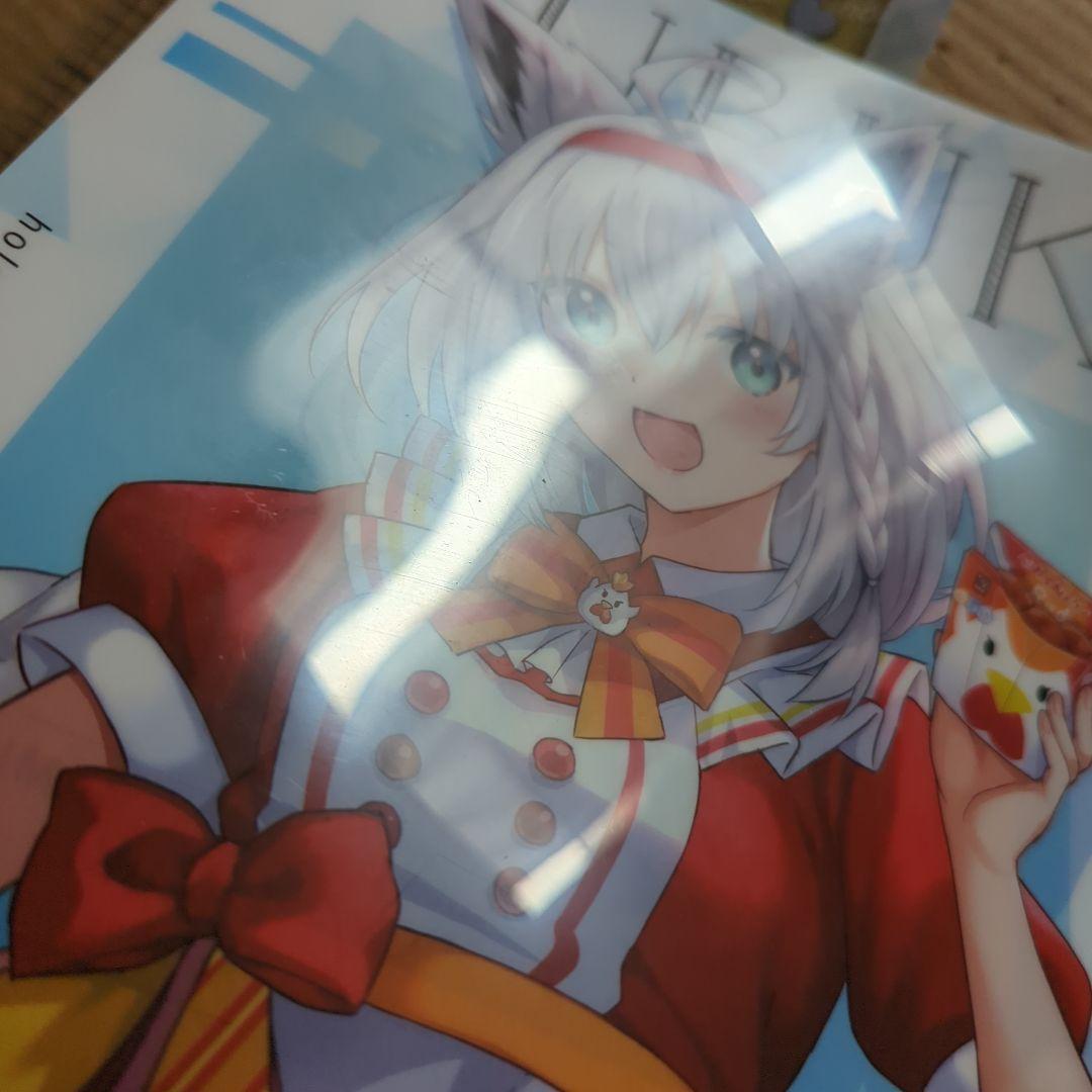 ホロライブ　クリアファイル　他4点　癒月ちょこ　大空スバル　大神ミオ　白上フブキ