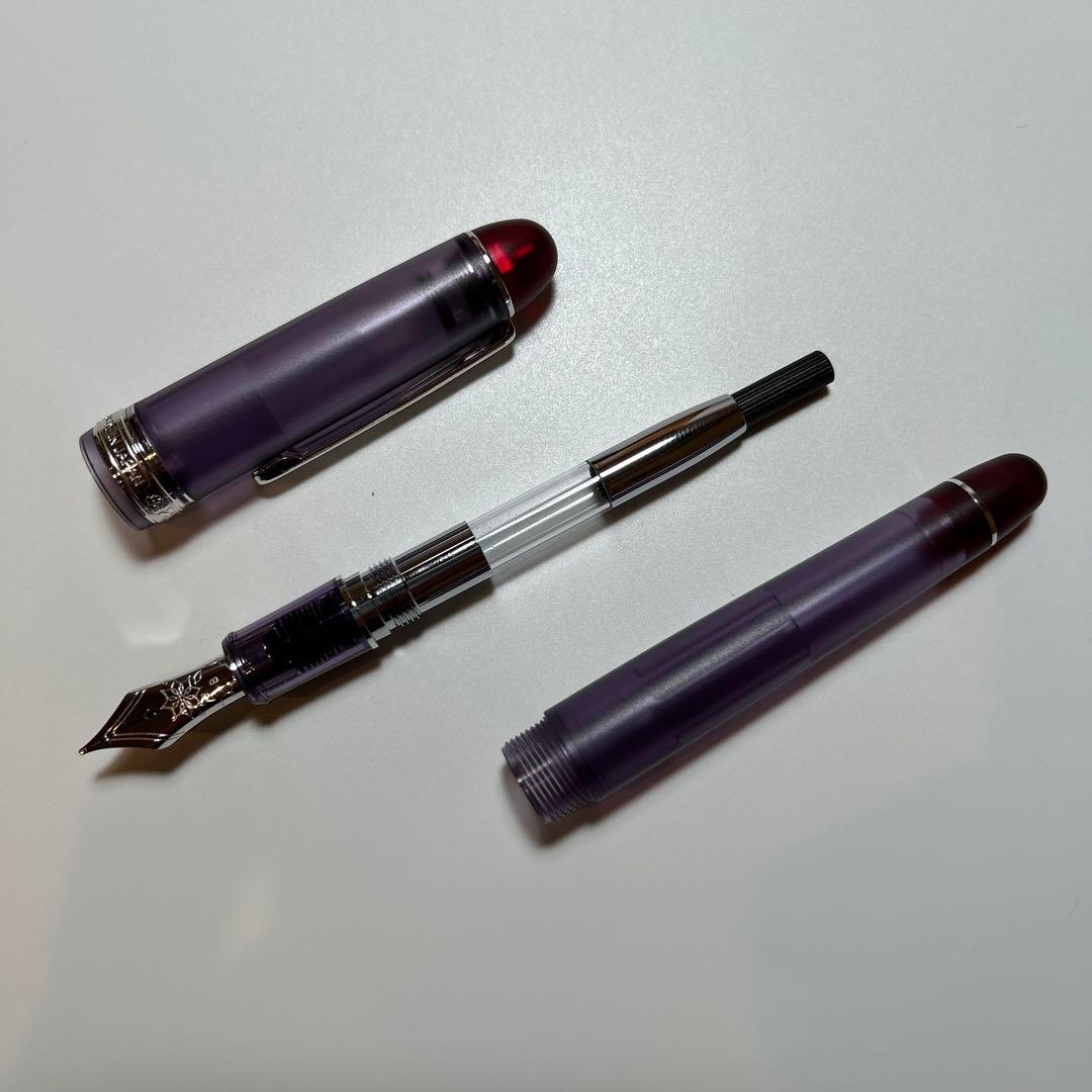 文具館コバヤシ　オリジナル万年筆　鉄仙　Bニブ　太字