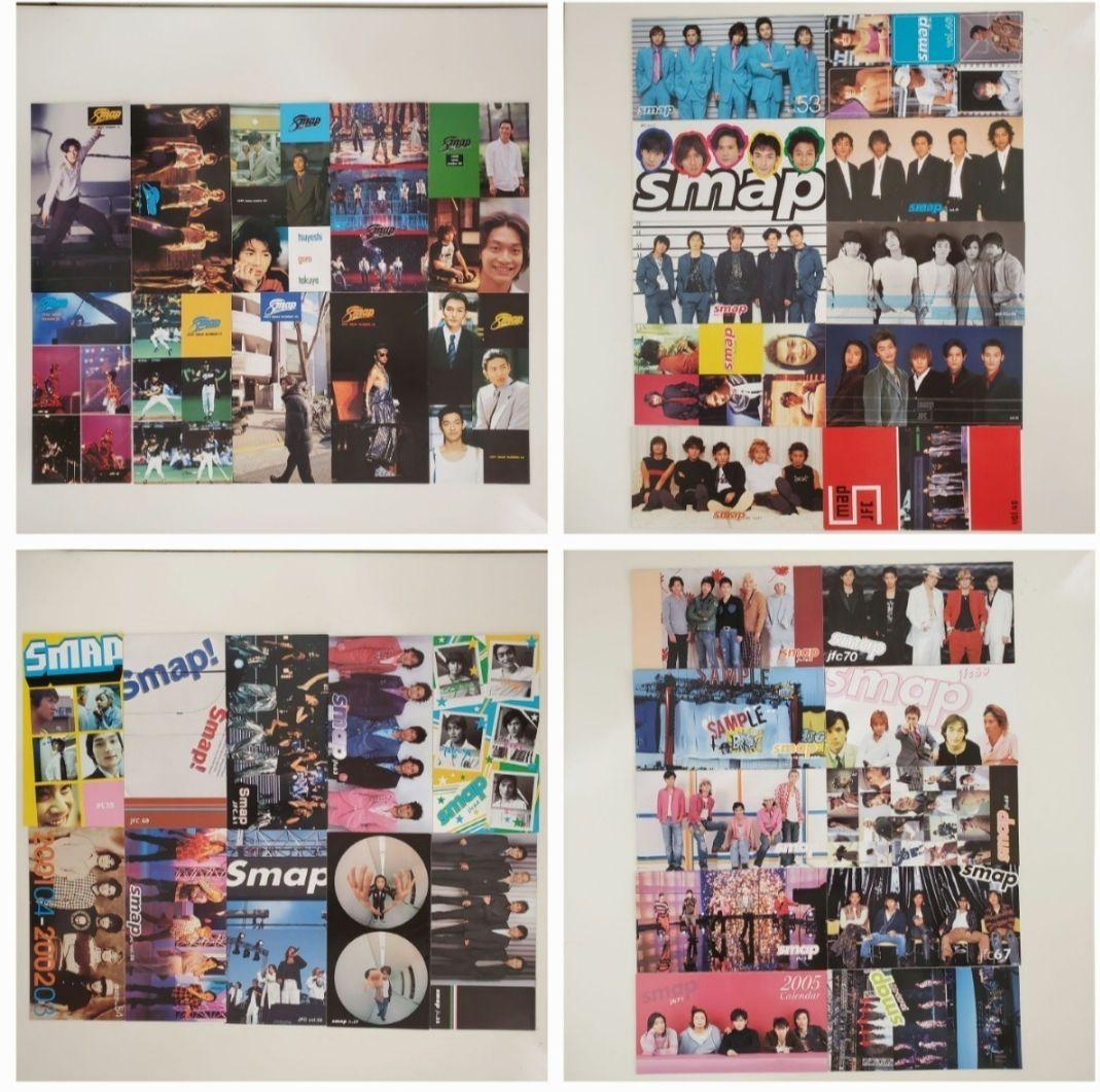 美品！SMAP【会報コンプリート+ファンクラブ限定・非売品クリスマスカード付き】