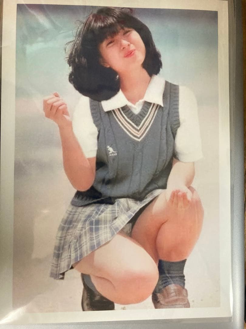 河合奈保子 A4サイズ 光沢写真