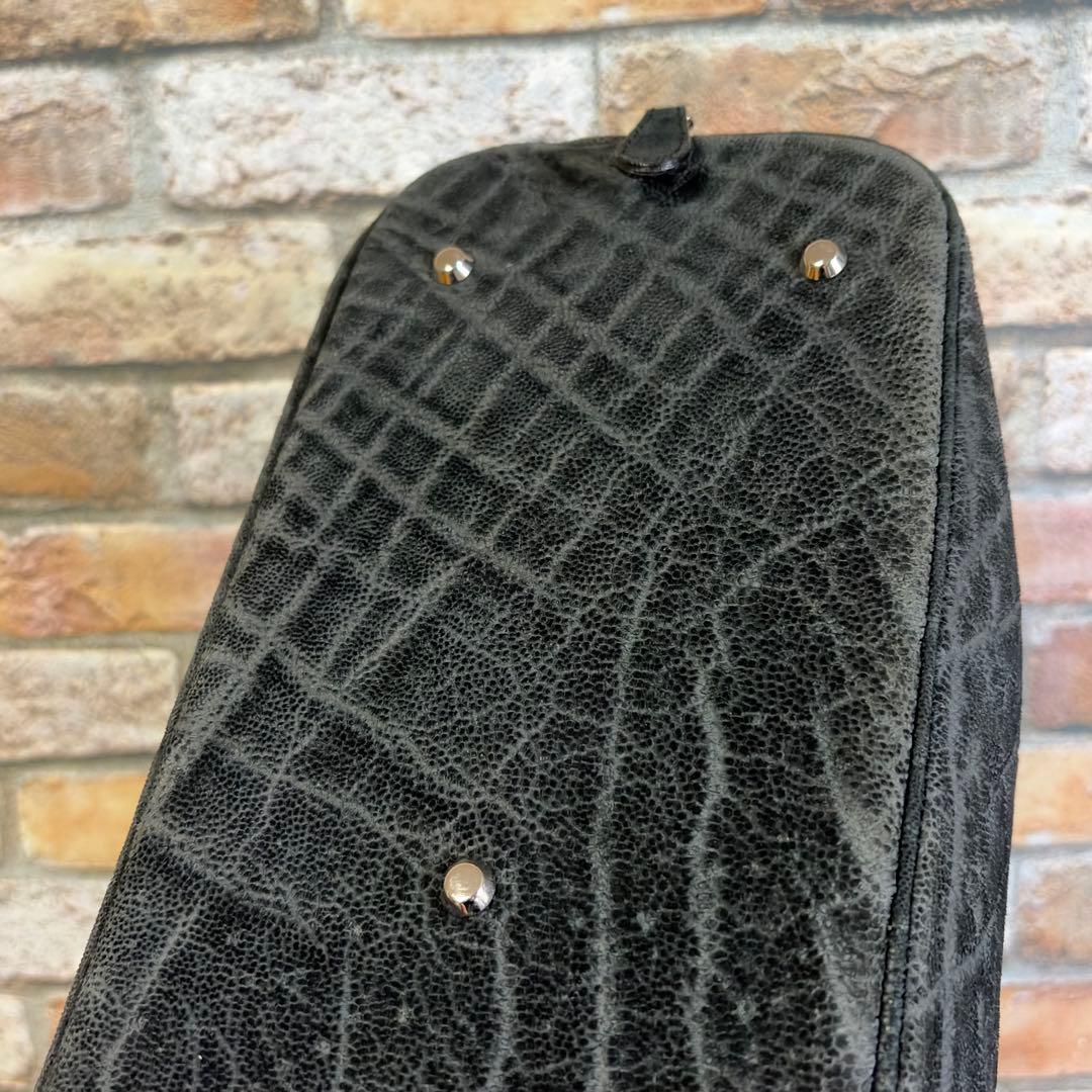 未使用級✨JRA 正規品　エレファントレザー　ビジネスバッグ　黒　A4収納可能