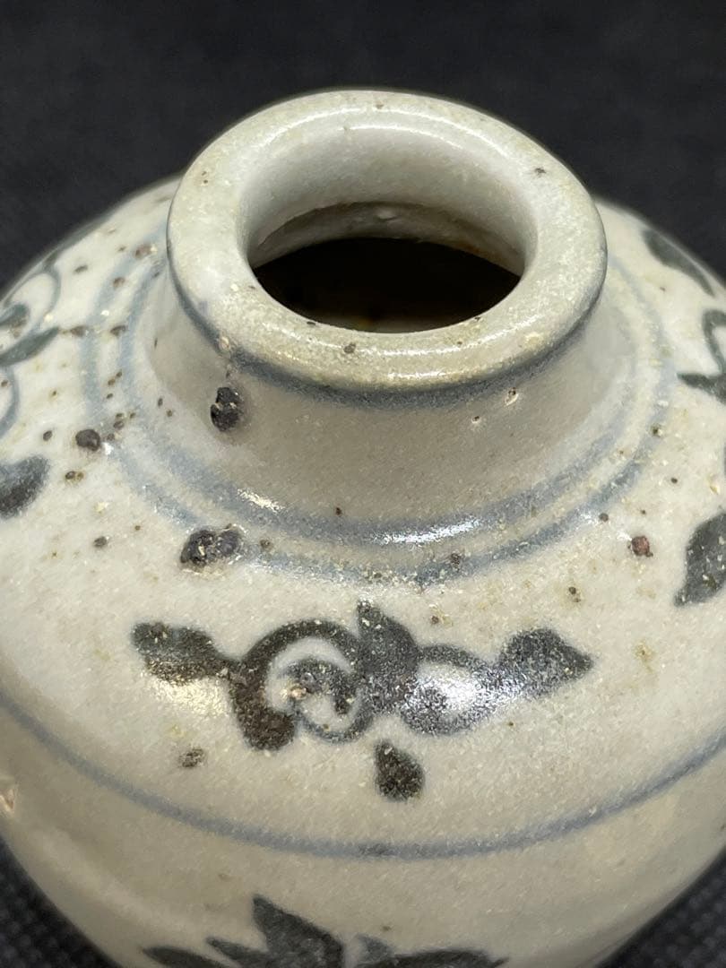 【茶道具】 安南　振り出し　合箱　中国陶磁器