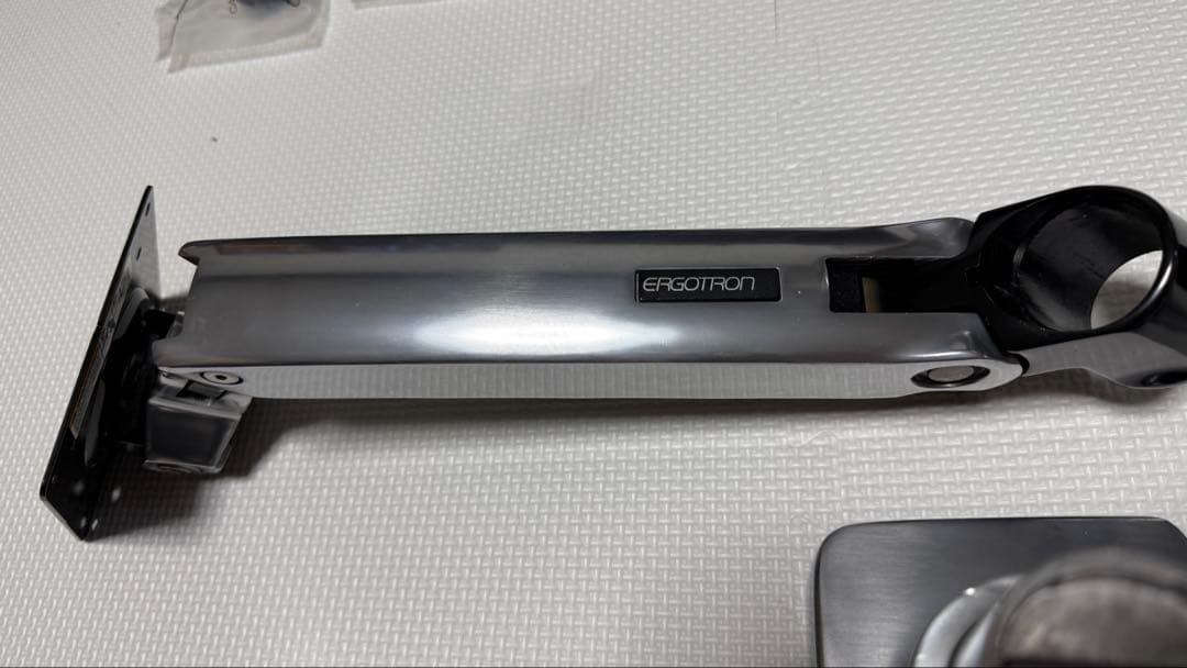 【クリーニング済】 エルゴトロン LX デュアル モニターアーム 横型 2画面