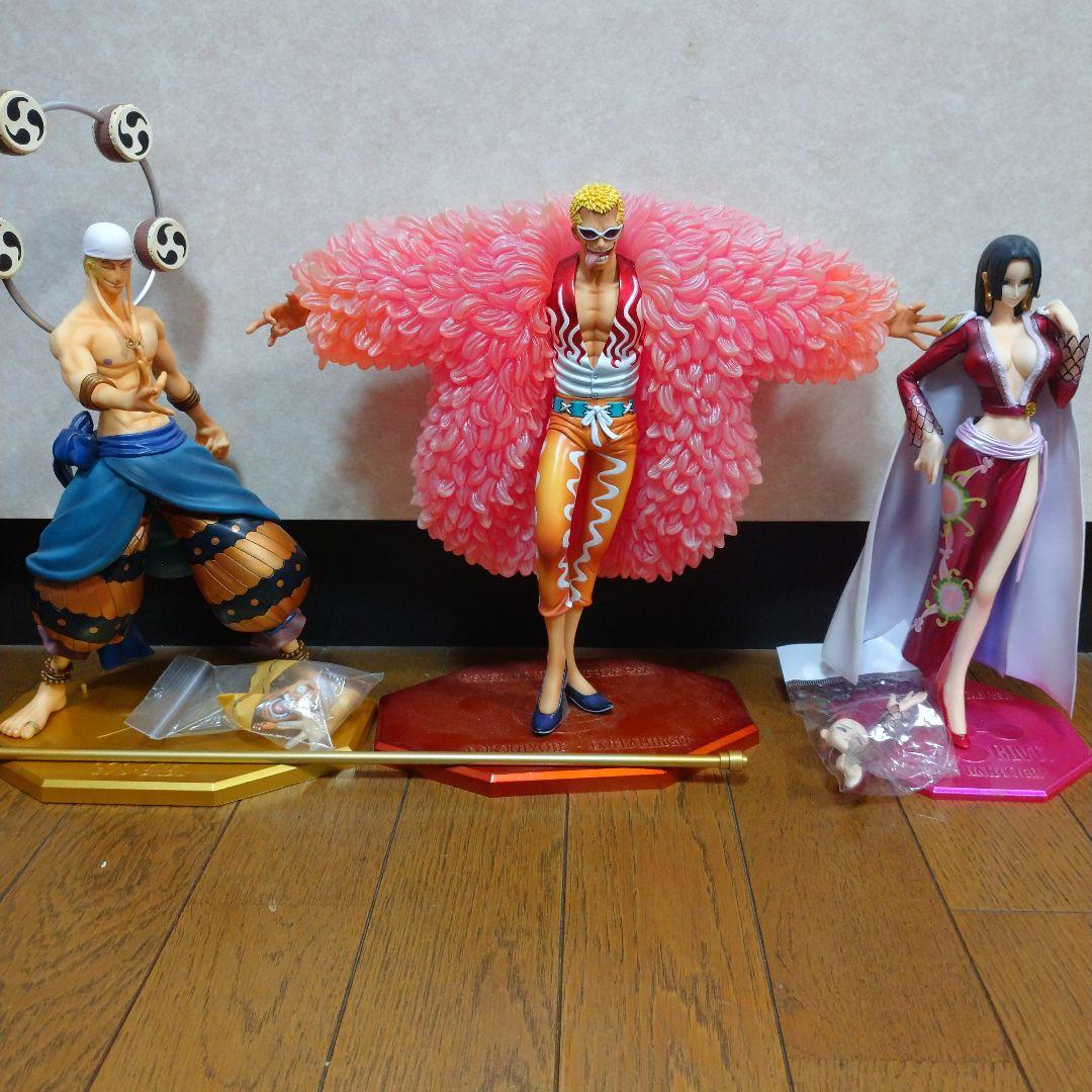 ワンピース ハンコック ドフラミンゴ エネル フィギュア