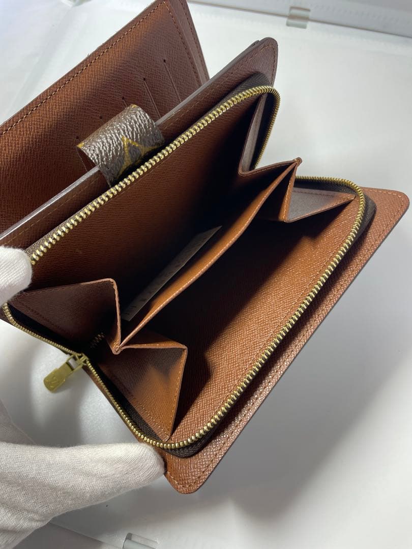 坂712-180 Louis Vuitton 二つ折り財布 ポルトパピエ