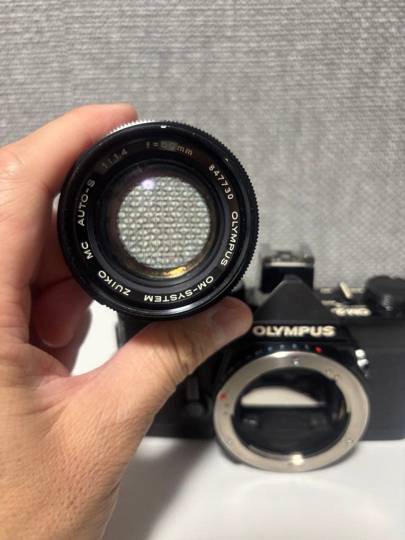 Olympus OM-2n+レンズ付き