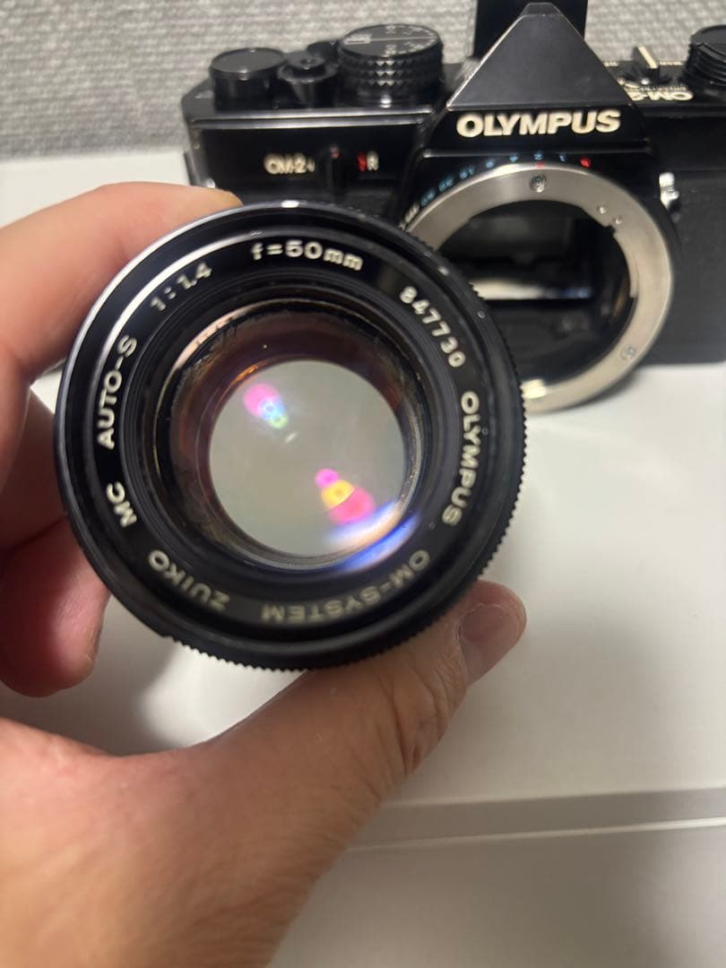 Olympus OM-2n+レンズ付き