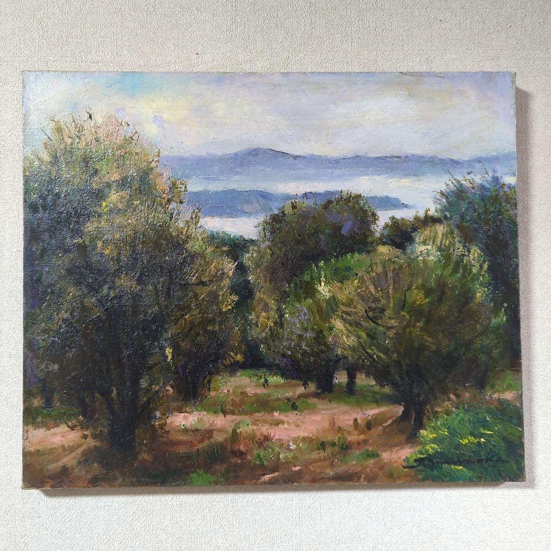 F8号油彩画（額縁なし)No.69