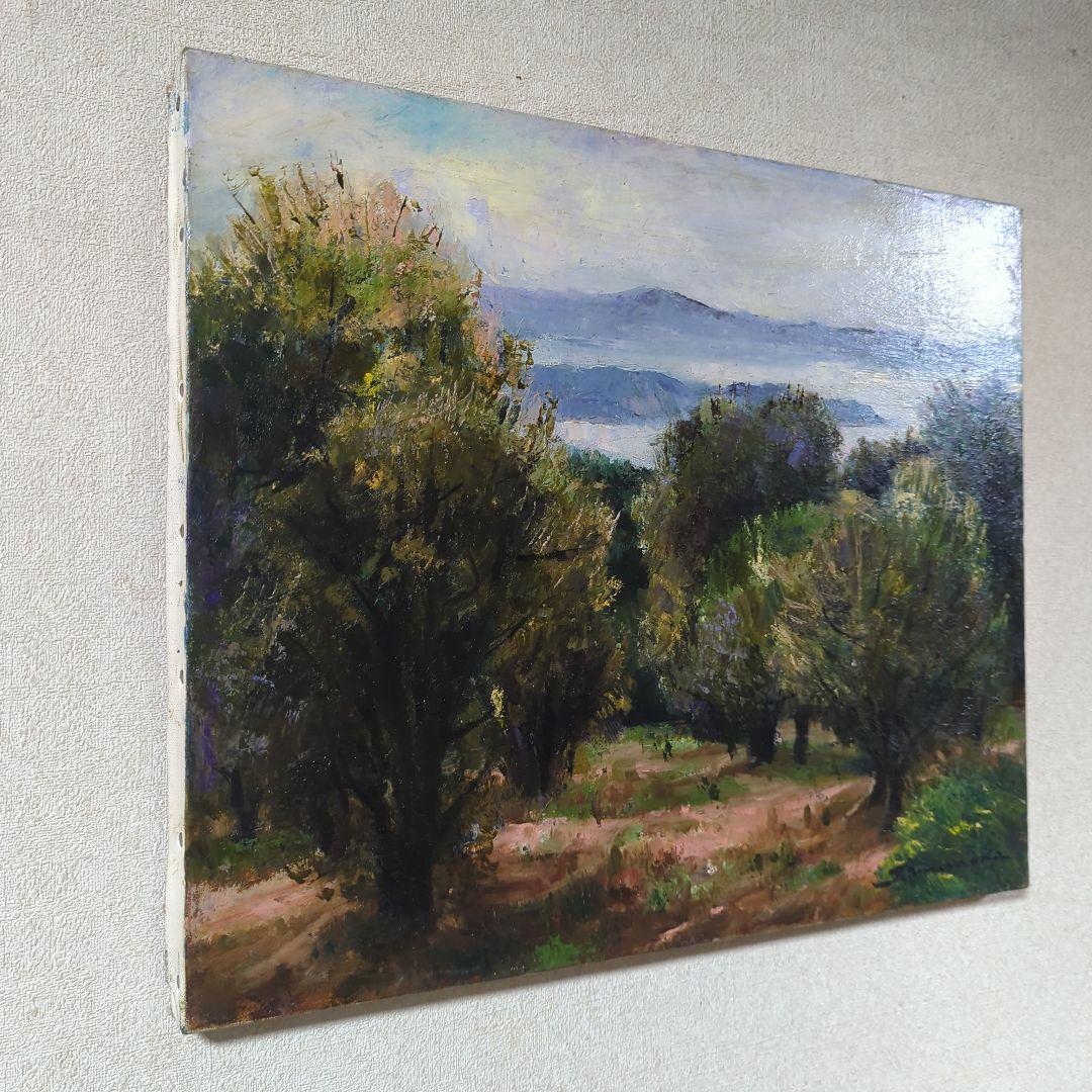 F8号油彩画（額縁なし)No.69