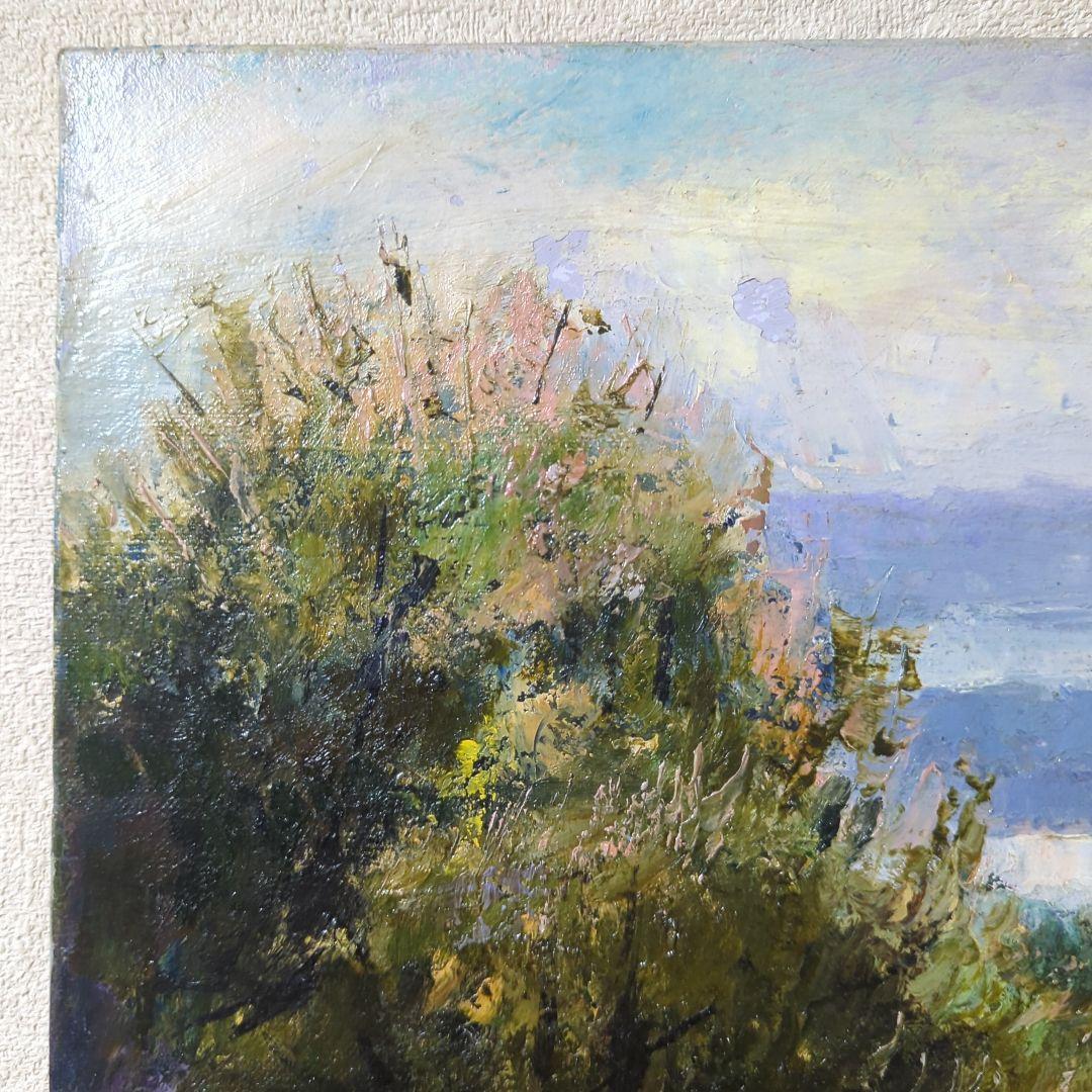 F8号油彩画（額縁なし)No.69