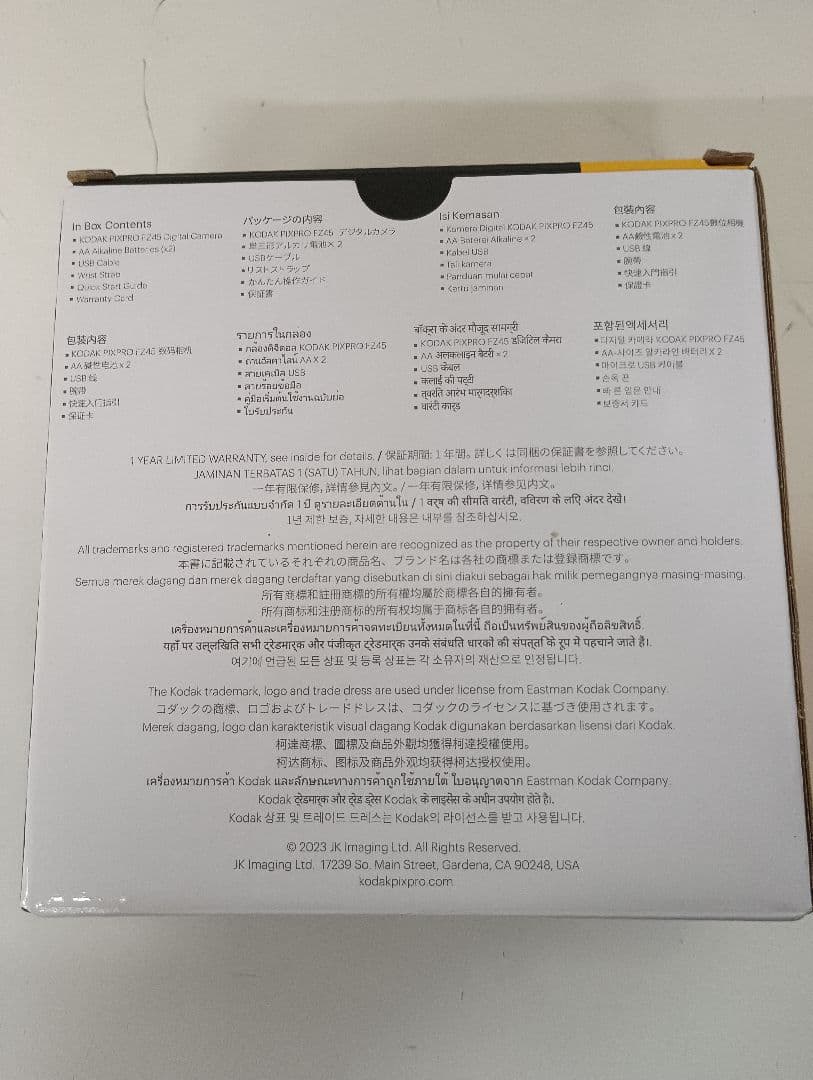 未使用 KODAK PIXPRO FZ45 デジタルカメラ