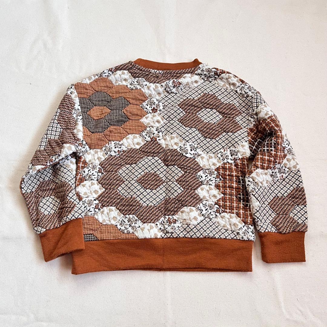 fish&kids パッチワークトレーナー