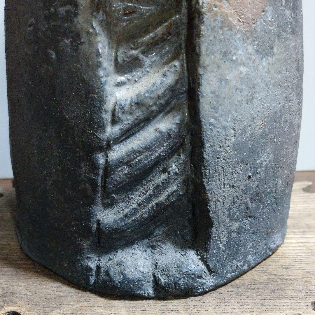 陶芸作家  道祖窯・髙橋佳代子『地蔵像』置物