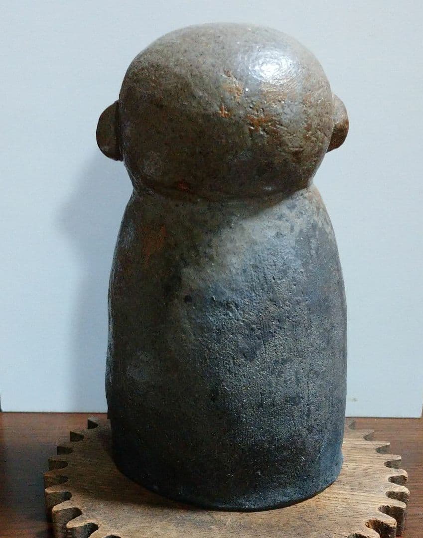陶芸作家  道祖窯・髙橋佳代子『地蔵像』置物