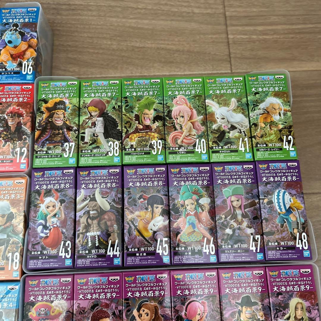 ワンピースフィギュア　ワーコレ　大海賊百景　コンプ60種セット