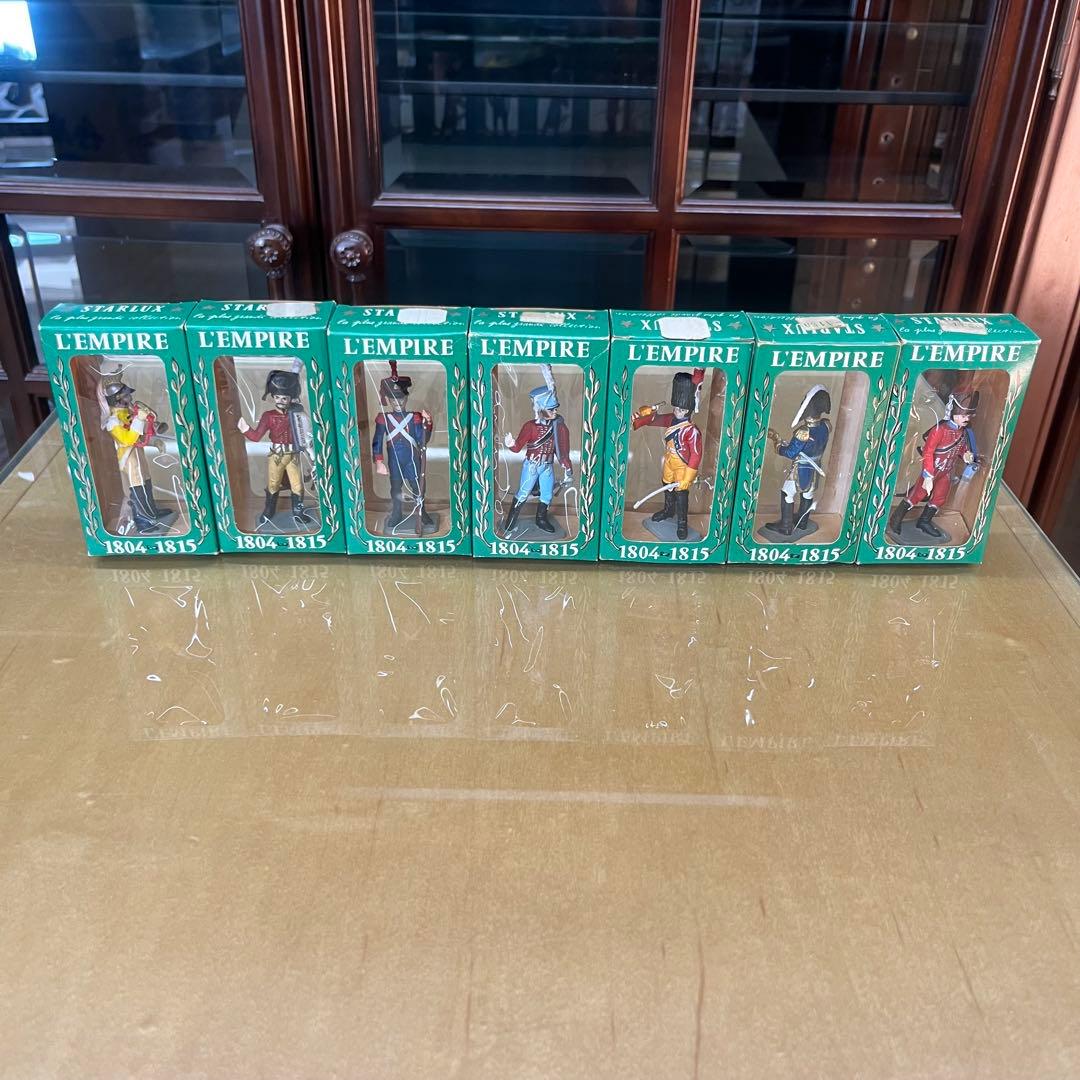 希少品　フランス製　starlux l’empire フィギュアセット 7体