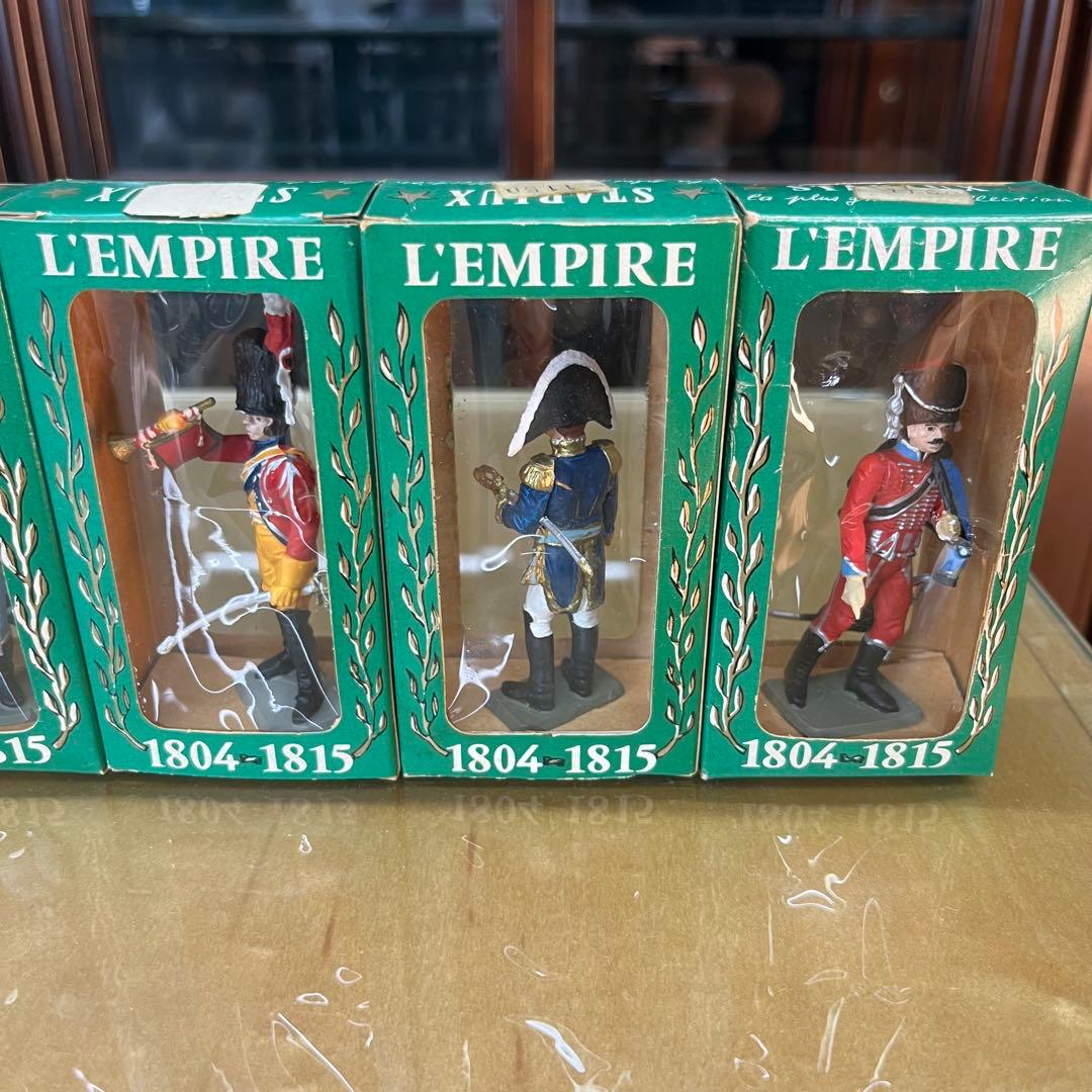 希少品　フランス製　starlux l’empire フィギュアセット 7体