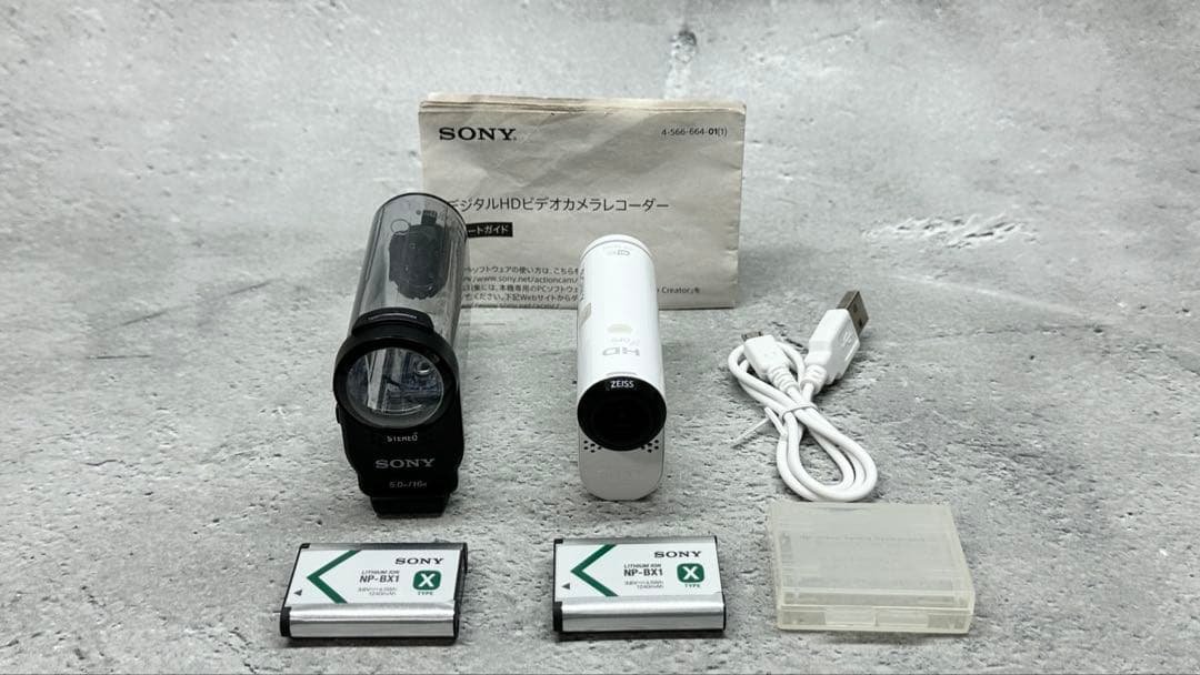 【予備バッテリー付き】 SONY アクションカメラ HDR-AS200V