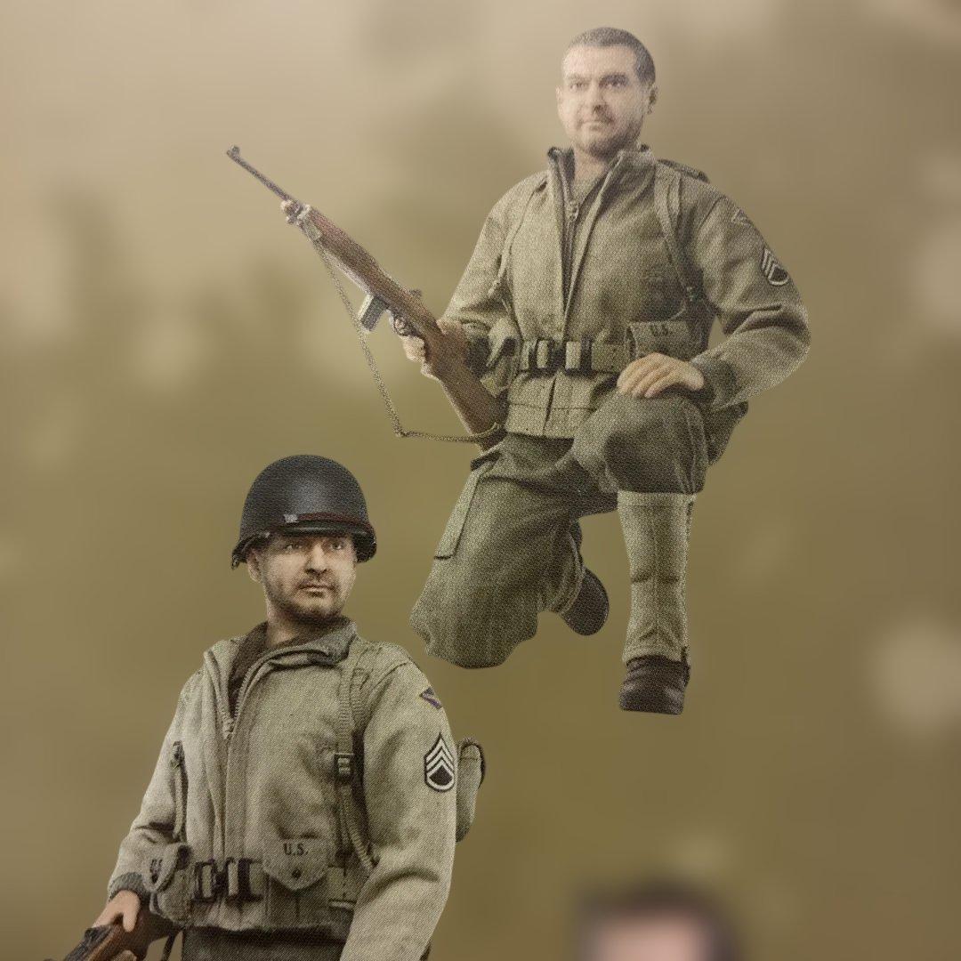 ドラゴンモデルズ製　1/6米陸軍第2レンジャー大隊　ミッキー軍曹