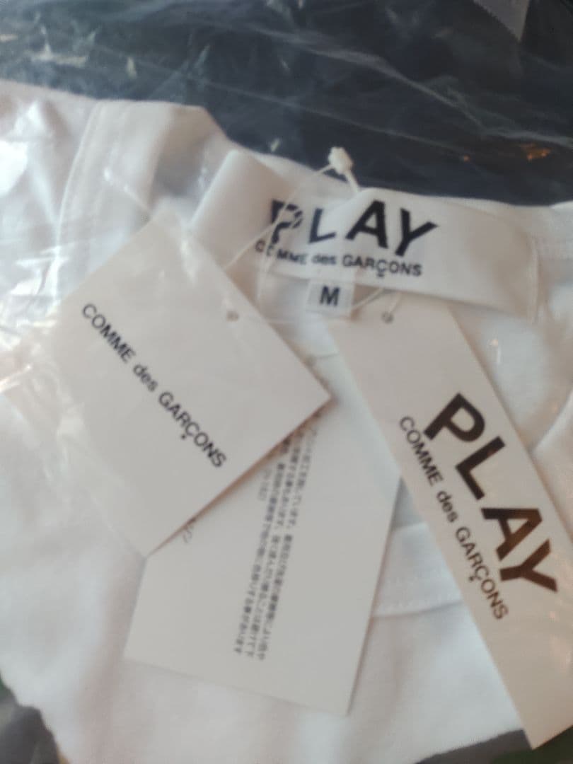 М正規品　PLAY COMME des GARÇONS 迷彩柄Tシャツ М