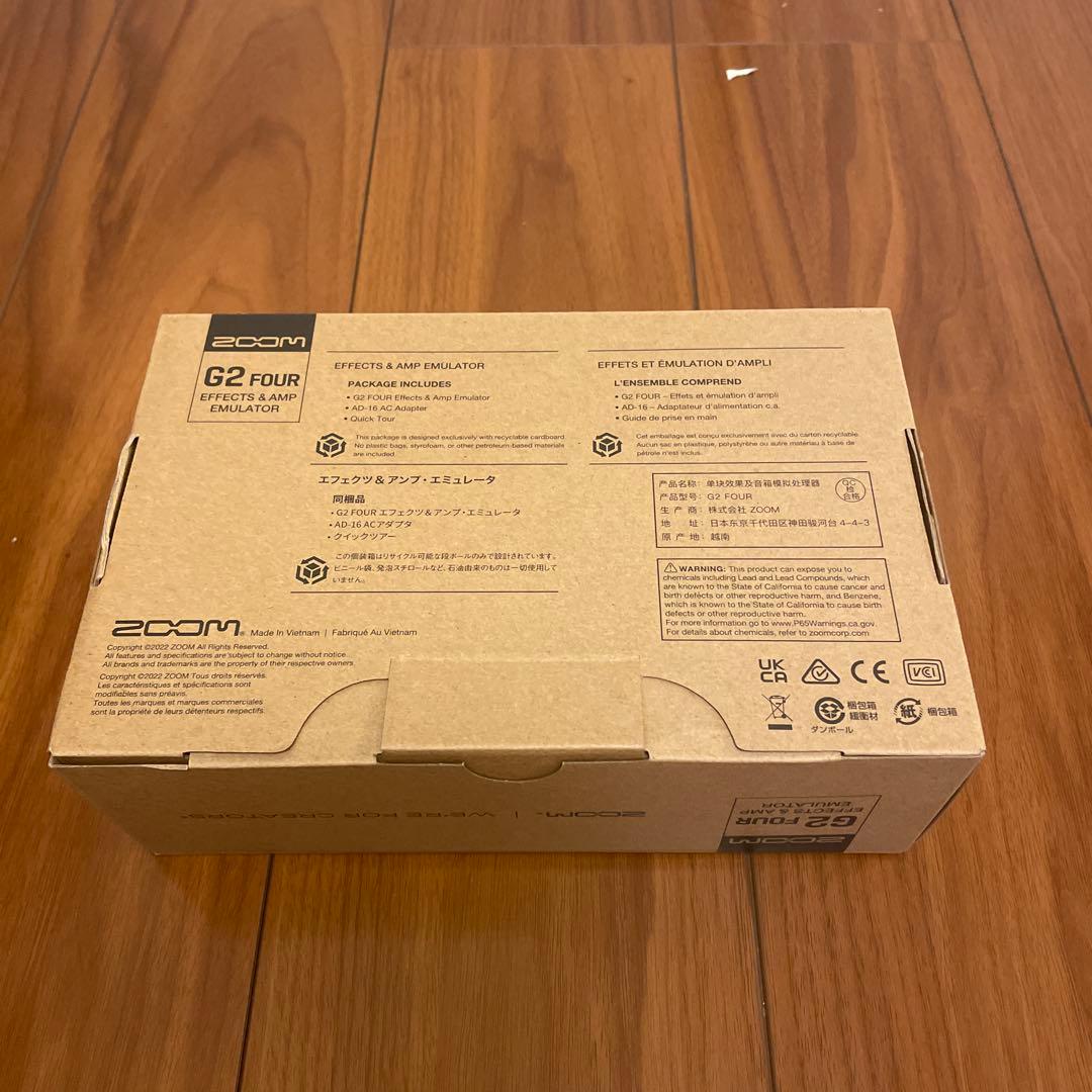 ZOOM G2 FOUR ギターマルチエフェクター IR搭載