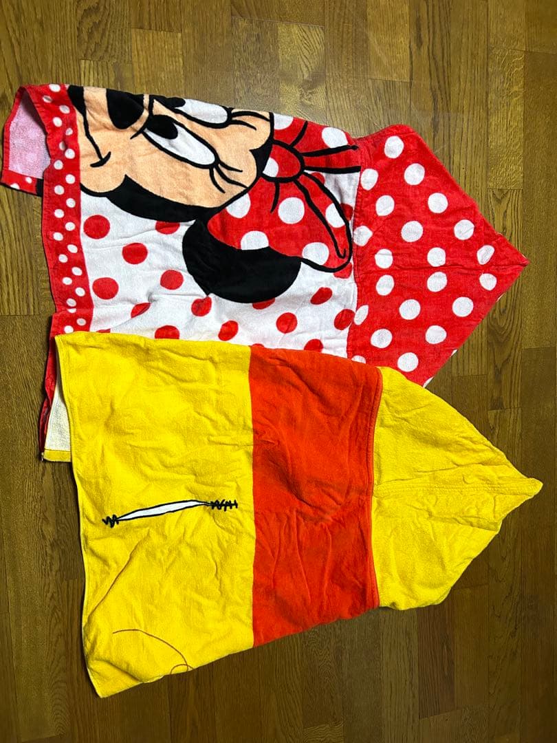 8枚セット‼︎ディズニー夏用タオル生地のポンチョ