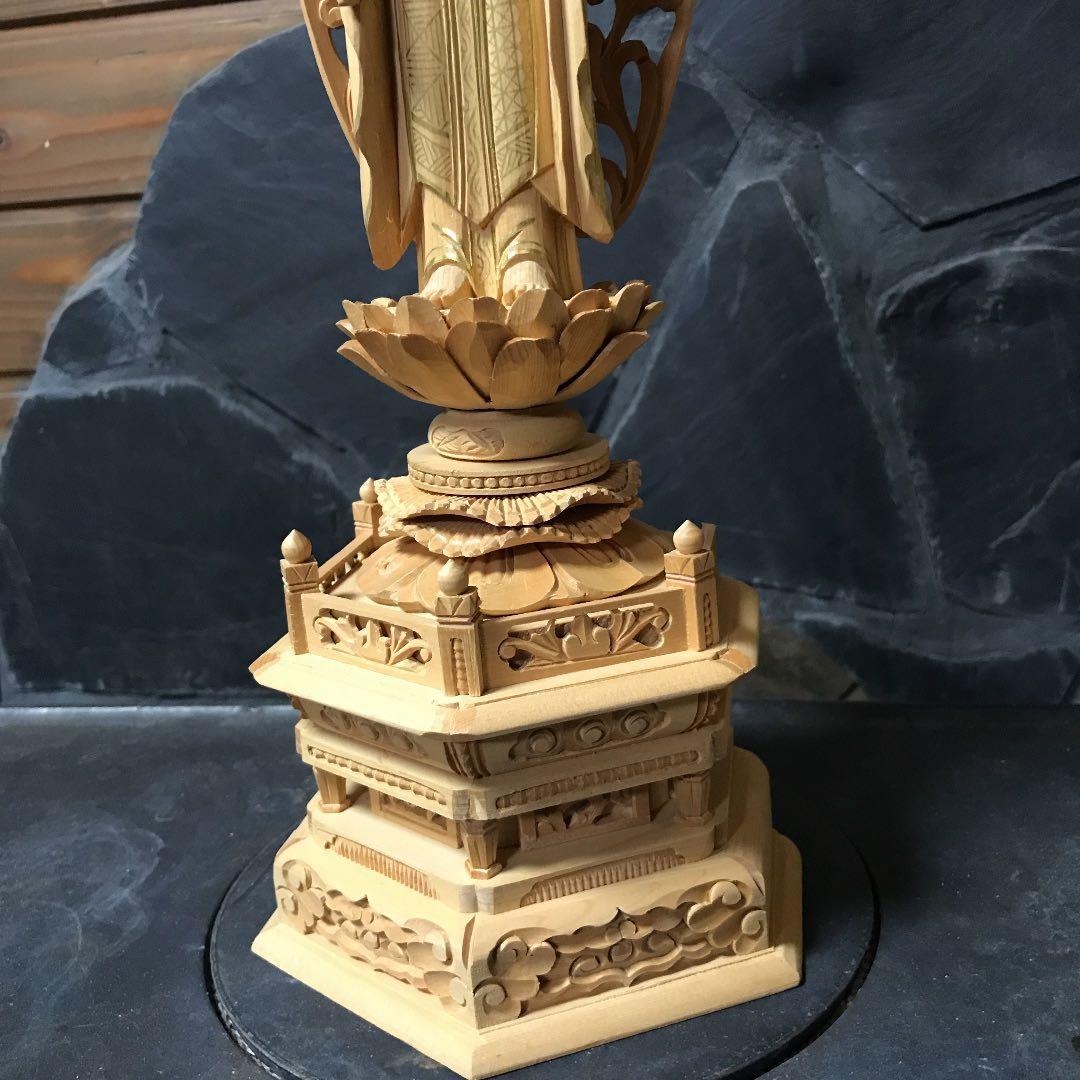 釈迦如来　木彫仏像　仏教美術