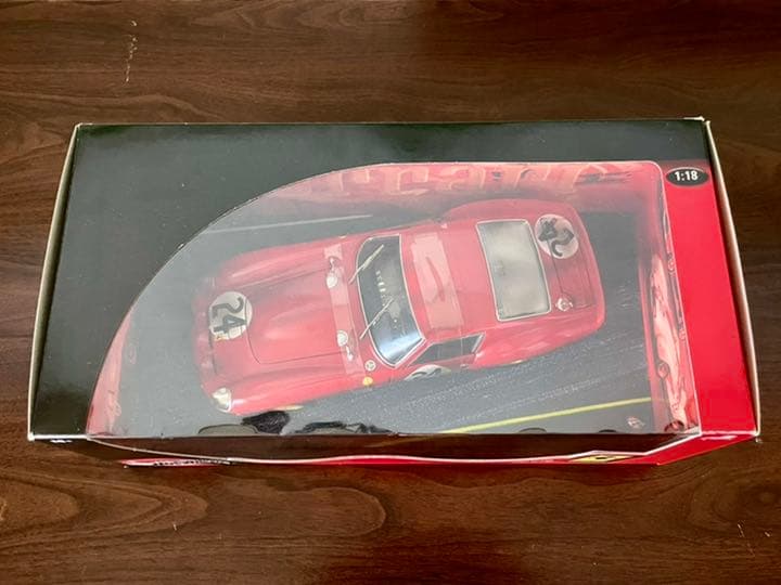 価格変更 1/18 ホットウィール フェラーリ250GTO ウェザリング仕様