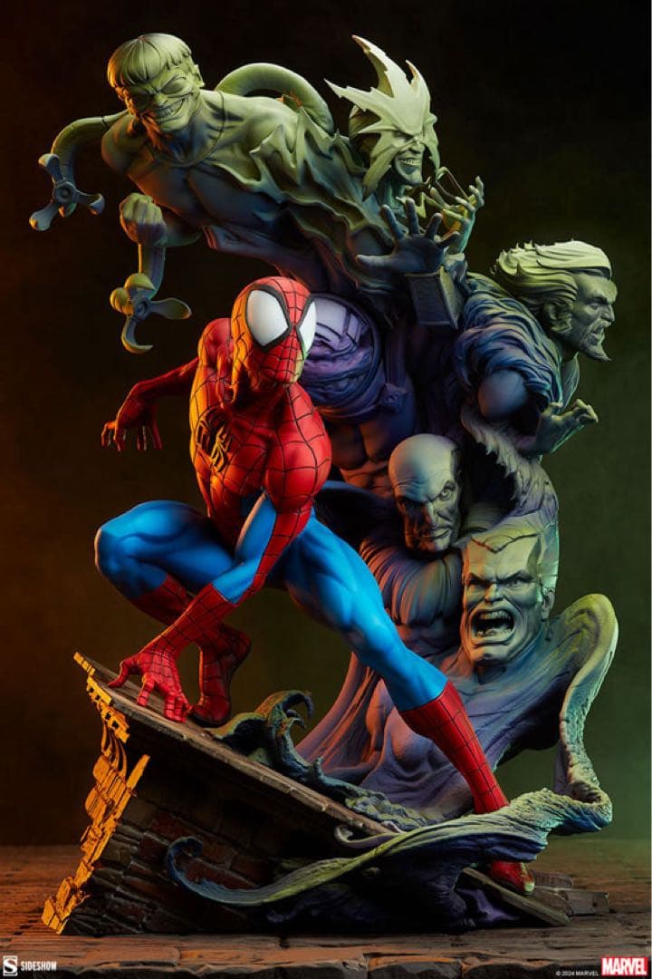 プレミアムフォーマットフィギュアスパイダーマン(シニスターシックス)サイドショウ