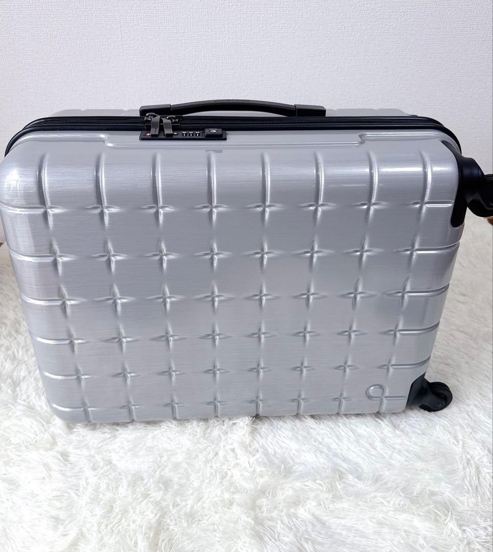 希少 新品【ace】エース プロテカ M 52Lシルバー スーツケース キャリー