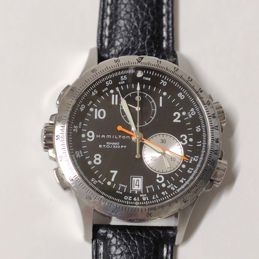 HAMILTONカーキ アビエーション ETO電池新品交換済