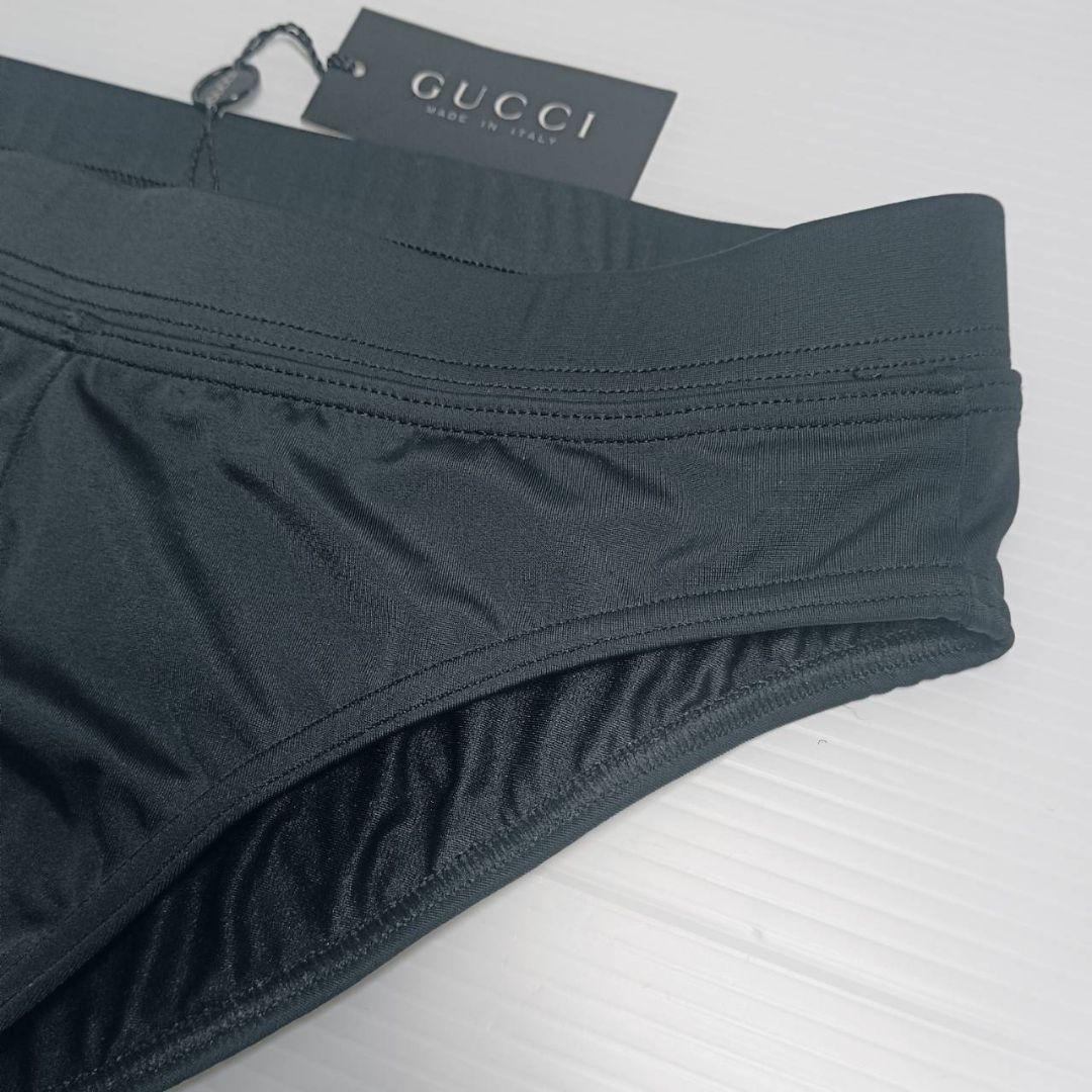 GUCCI グッチ メンズ ビキニパンツ ブラック 黒 スイムブリーフ