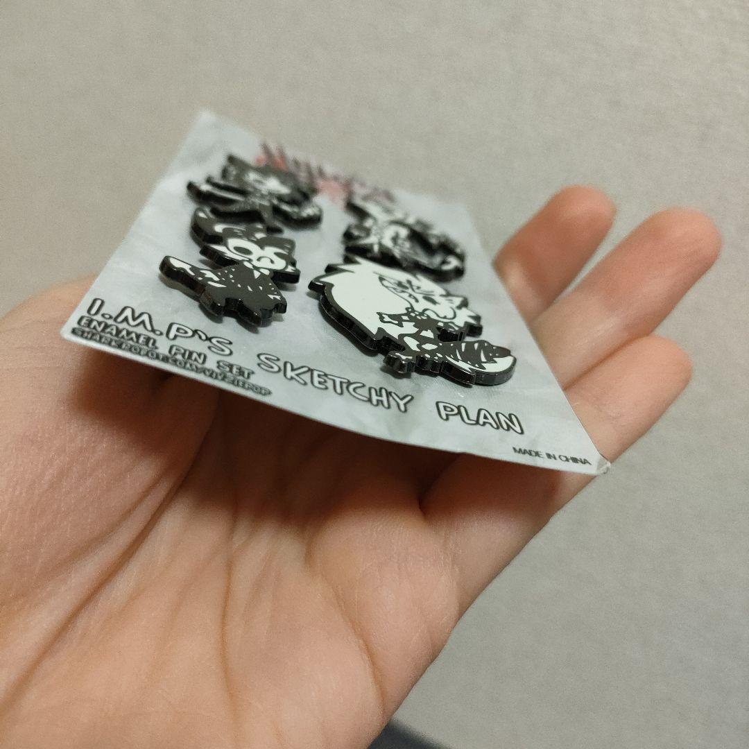 Helluva Boss ピン 4個セット I.M.P SKETCHY PLAN