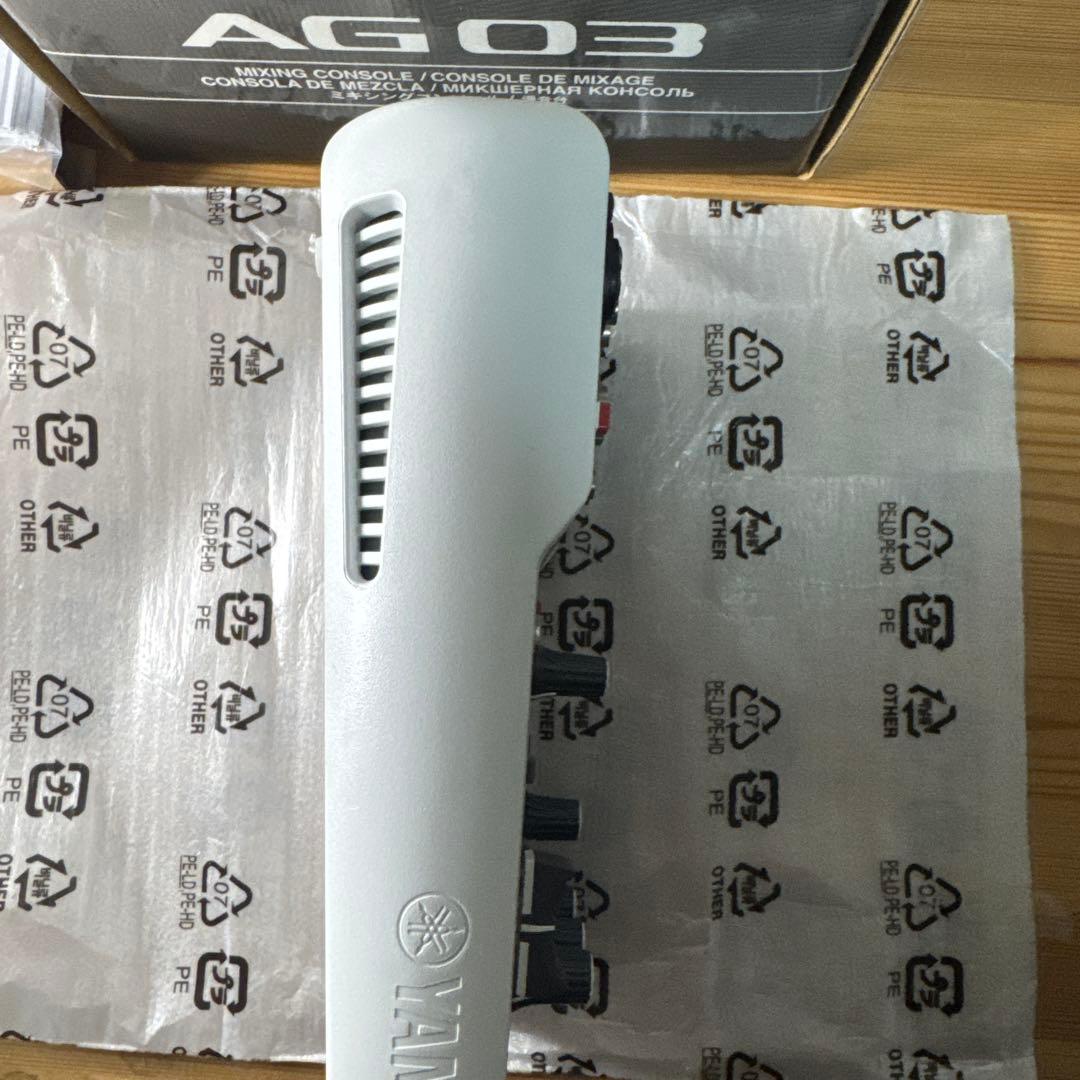 YAMAHA AG03 オーディオインターフェース ホワイト