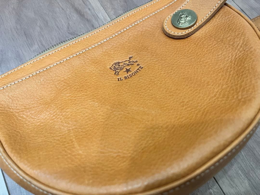 IL BISONTE キャメル バッグ　新品未使用