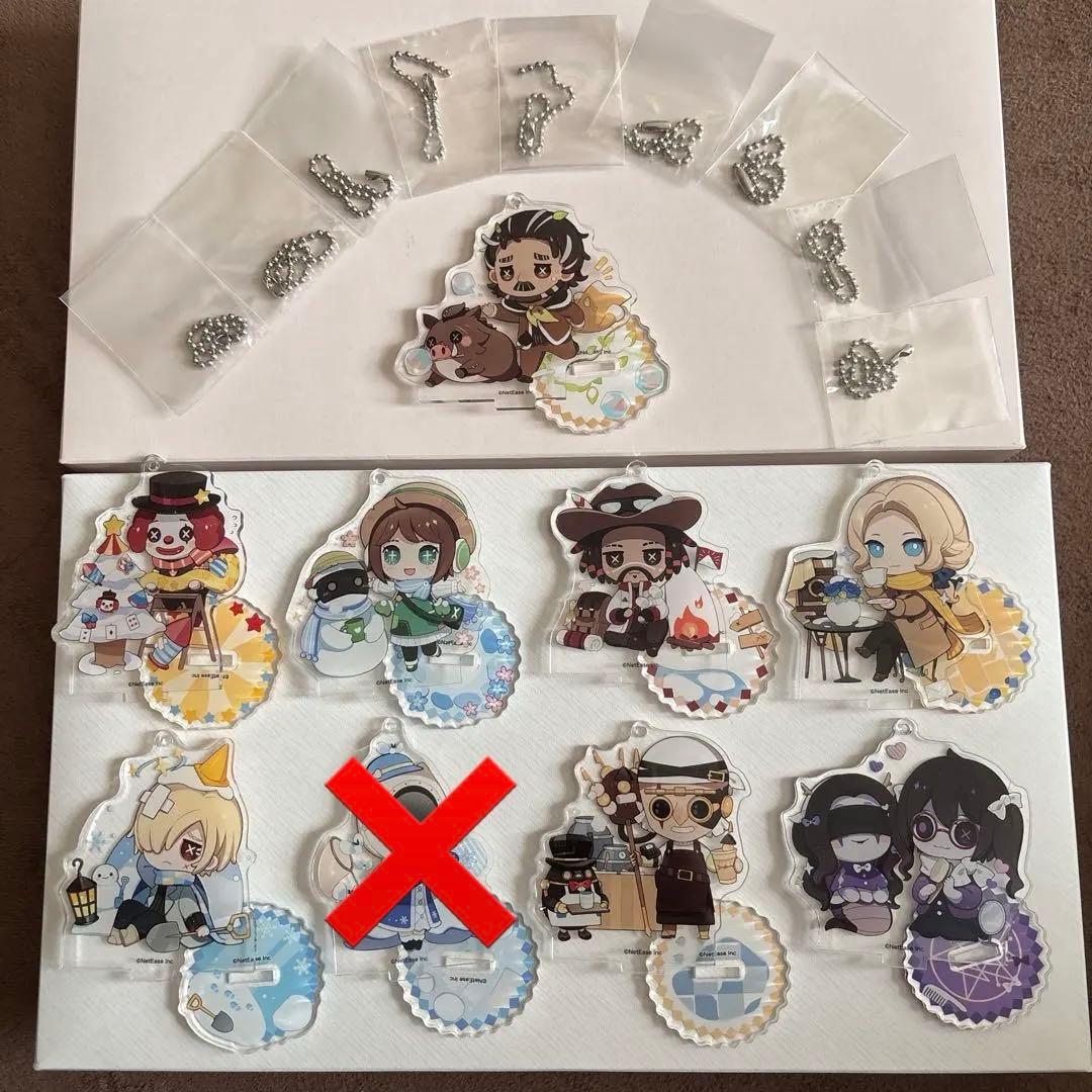 第5人格 winter cafe スイパラ アクリルスタンド 9個セット