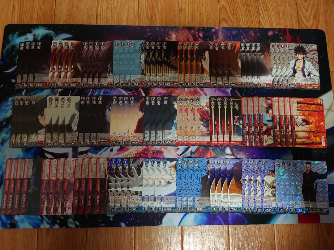 TD4コン+RR以下4コン+先行・後攻マーカー全種 るろうに剣心