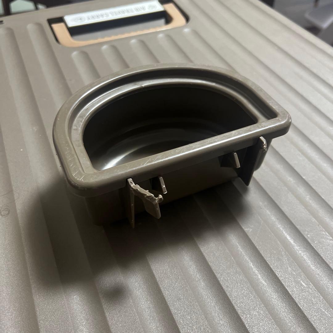 大型犬用プラスチック犬ケージ グレー