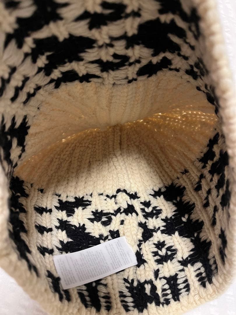 帽子 LOW CLASSIC JACQUARD BUCKET BEANIE