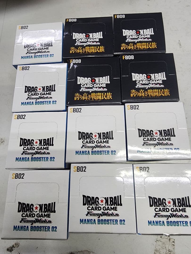 ドラゴンボール カードフュージョンワールド マンガブースター02/ 8誇り高き4