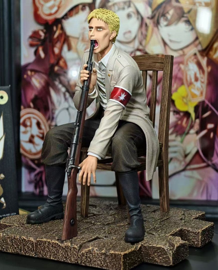 進撃の巨人 ① ライナー・ブラウン ガレージキット ガレキ スタチュー