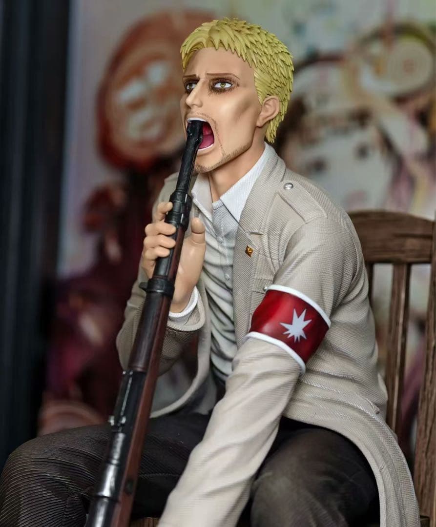 進撃の巨人 ① ライナー・ブラウン ガレージキット ガレキ スタチュー