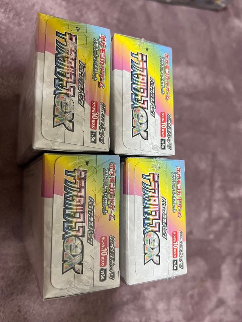 ポケモンカードゲーム シュリンク付きまとめ売り