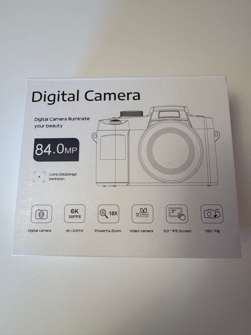 tam様限定　箱付美品デジカメ6K録画スマホ転送デジタルカメラ