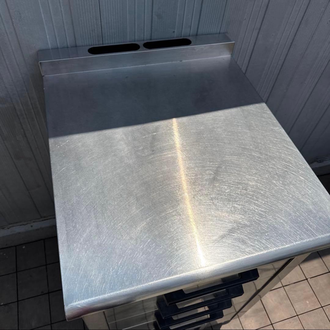 大型　業務用 五加調理器 ４段　ドロワー式　引出式蒸し器　都市ガス用