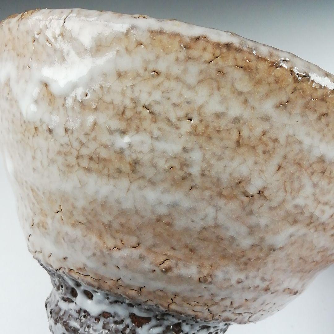 Ｔ９１６　茶碗　『萩焼』『渋谷泥詩 作』　共箱　抹茶碗　茶道具