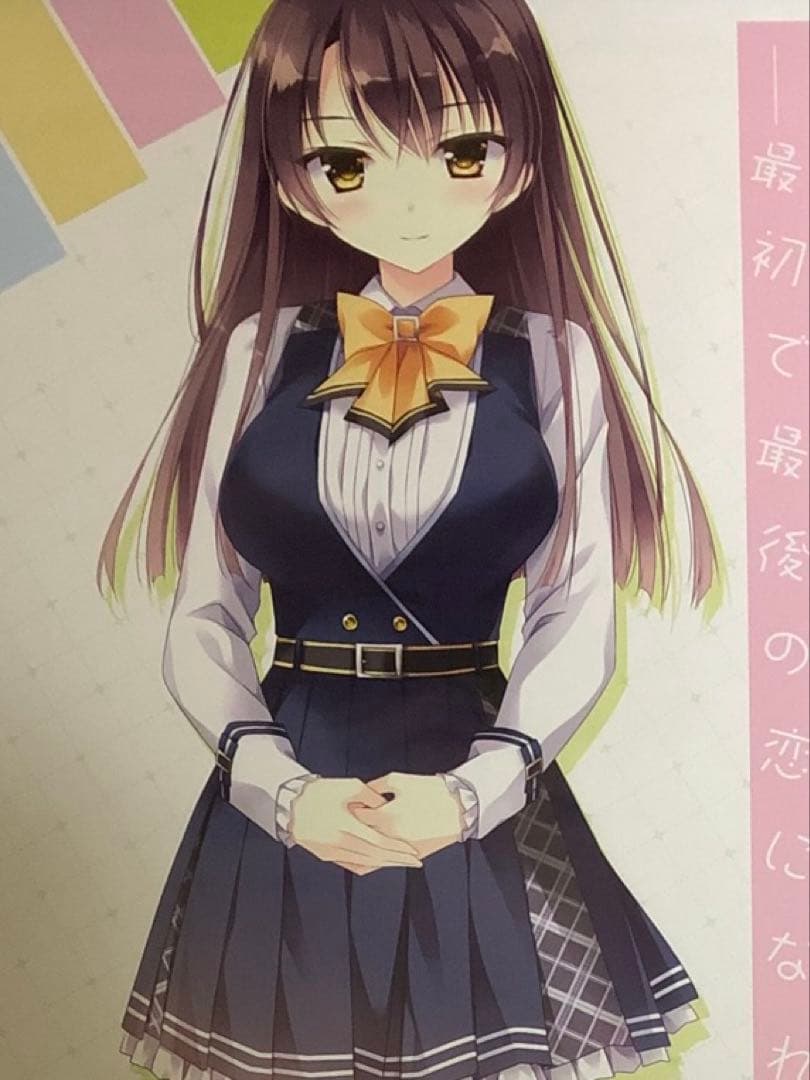 【非売品】恋する気持ちのかさねかた 鏑木由希江 B2半裁サイズ ポスター