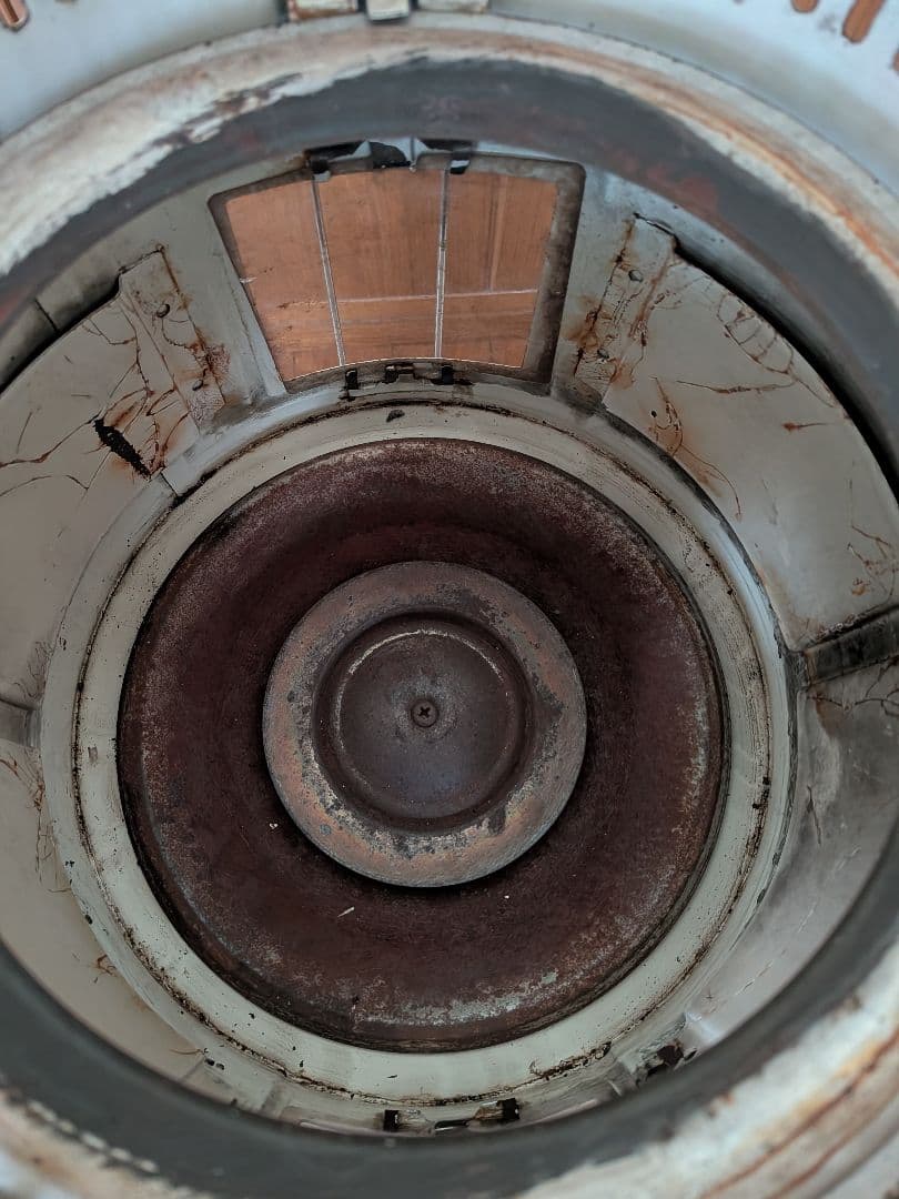 トヨストーブTOYOSTOVE KSA-105D 白色系✕こげ茶色系